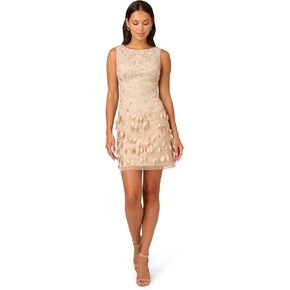 Adrianna Papell Women's Beaded Sheath Dress