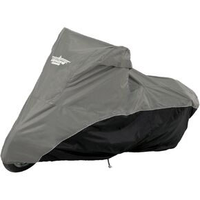 4-443BC Black/Charcoal Street Motorcycle Cover