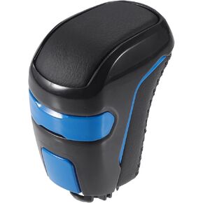 Automatic Gear Shifter Knob for Toyota Tacoma TRD PRO 2016-2021 Plastic Faux Leather Automotive Gearbox Stick Shifter Lever Knob Black and Blue
