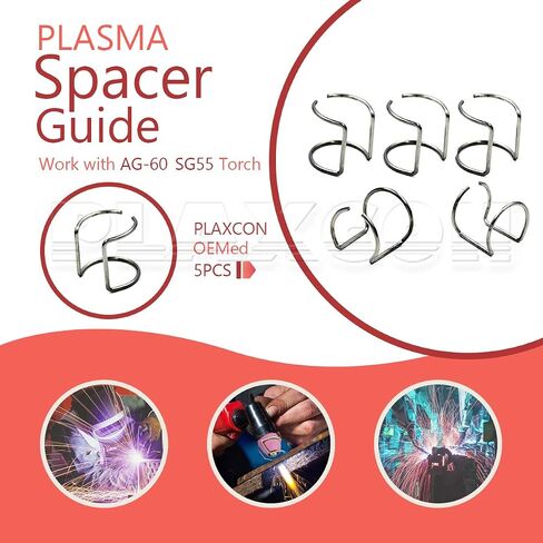 PLAXCON AG60 SG55 دليل المواجهة البلازما نقطتين المواجهة تناسب CUT50 CUT50D Cut50DP Cut60 LGK60 قاطع البلازما AG60 / SG55 ملحقات شعلة قطع البلازما PK-2 in Saudi Arabia
