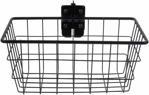 Mytee Products (2 Pack Heavy Duty E-Track Wire Basket - Wall Mount Bolt-on Wire Basket - Portable Metal Tool Basket for Trailers, Trucks - Utility Rack Organizer Storage Bin Basket for Garage in Saudi Arabia