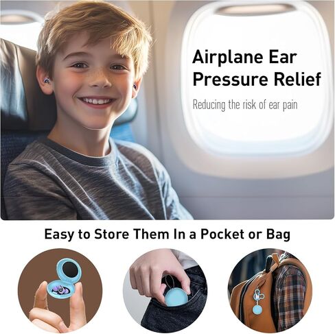 Kids Ear Plugs(6-12 yrs),Noise Cancelling Earplugs for Kids/Adult with Small Ears, Silicone Noise Reduction Ear Plugs for Concerts/Socializing/Airplane/School/Focus,Robot Design,Calm Purple Style in Saudi Arabia