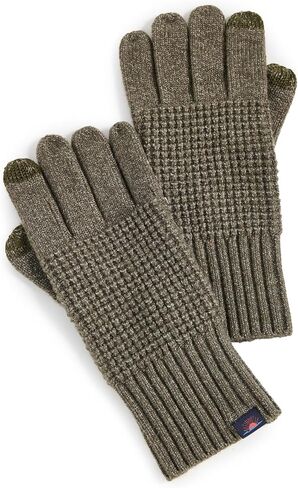Faherty Men's Jackson Waffle Gloves in Saudi Arabia