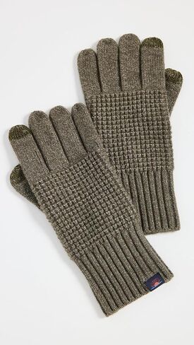 Faherty Men's Jackson Waffle Gloves in Saudi Arabia