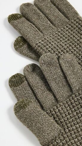 Faherty Men's Jackson Waffle Gloves in Saudi Arabia