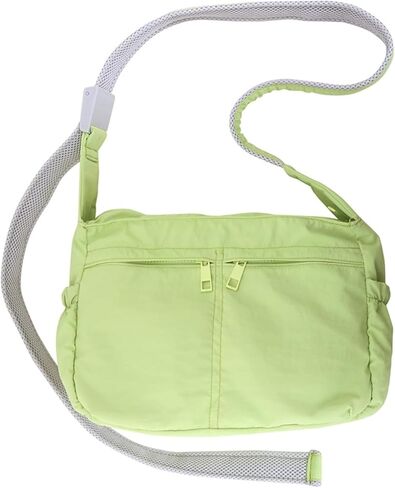 حقيبة كروس بارسين للنساء من النايلون، حقيبة كتف مع حزام قابل للتعديل للتمرين أثناء السفر in Kuwait