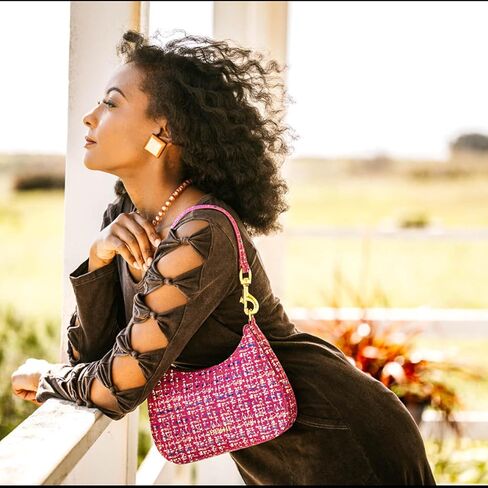 DOSHI - Hobo Crossbody Bag for Women - Premium and Sustainable Microfiber Vegan Leather Tote Bag for Women in Saudi Arabia