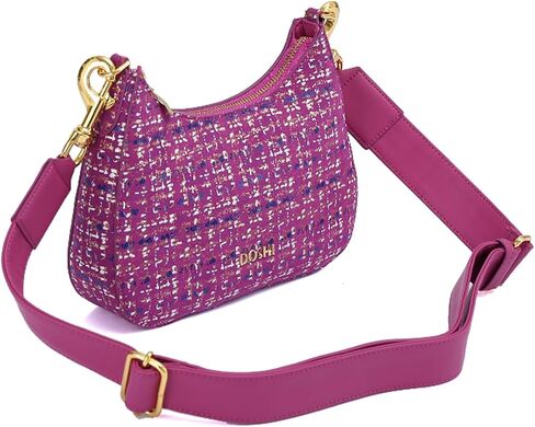DOSHI - Hobo Crossbody Bag for Women - Premium and Sustainable Microfiber Vegan Leather Tote Bag for Women in Saudi Arabia