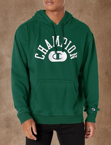 قميص ثقيل بقلنسوة رجالي بطل كلاسيكي مطبوع عليه شعار فرقة شامبيون in Kuwait