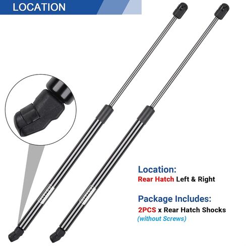 6120 Rear Hatch Shocks Struts Lift Gate Supports Gas Springs Compatible with 2007 2008 2009 2010 2011 2012 2013 2014 Ford Edge, Pack of 2 PCS,Replace PM3116 SG304084 in Saudi Arabia