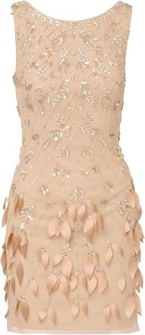 Adrianna Papell Women's Beaded Sheath Dress in Saudi Arabia