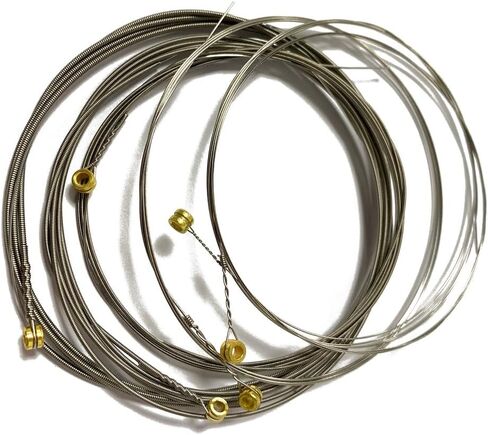 Acoustic Guitar Strings - JPBM-13 Phosphor Bronze Nano Coated, High Tensile Yield Wire, Medium, 13-56 - Great for Acoustic Guitars in Saudi Arabia