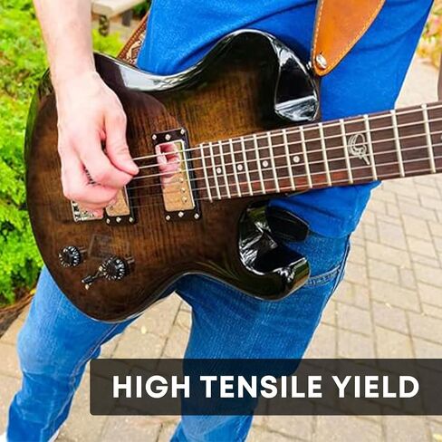Acoustic Guitar Strings - JPBM-13 Phosphor Bronze Nano Coated, High Tensile Yield Wire, Medium, 13-56 - Great for Acoustic Guitars in Saudi Arabia