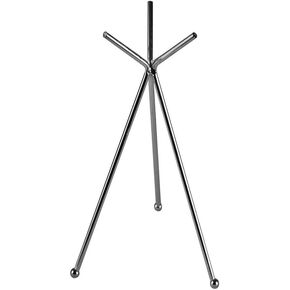 1 Piece Crystal Ball Stand Tripod Crystal Ball Base Metal Crystal Ball Display Stand Crystal Ball Holder Stand Glass Ball Holder Stand Crystal Ball Rack for 8-10cm Crystal Ball(Silver, S)