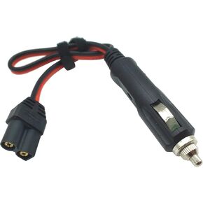 Halokny EC5 to Cigarette Lighter Socket, 14AWG Car Cigarette Lighter Male Plug to EC5 Female Connector Cable for Car Emergency Start Battery Adapter Cable 16inch/40cm