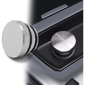 Car Cigarette Lighter Cover, Car Interior Accessorie, Aluminum Dustproof Cover, Dustproof Cigarette Lighter Plug Cover, Cigarette Lighter Cap for Car Decorations & Protection Fits Most Car (Black)