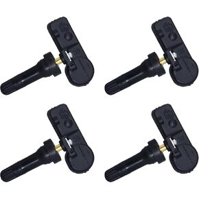 Tire Pressure Sensor 315Mhz 4PCS Compatible with Ford F150 Focus Ranger Lincoln Mkz Mazda Tribute B2300 Mercury Mariner Tire Pressure Monitoring System Sensor Replace OE 6F2Z1A189A 7L1Z1A189A