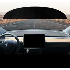 Dashboard Cover for Tesla Model 3/Y, Dashboard Pad Dash Mat Compatible with Tesla Model Y Model 3 2017-2021 2022 2023 Dashboard Decorative Interior Auto Accessories