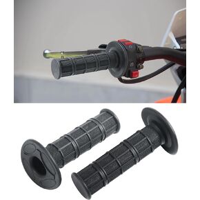 ESEWALAS 7/8 بوصة مقابض الدراجات النارية، مقابض Dirtbike، ملحقات السيارة، مقبض مقود صغير من المطاط الناعم لـ CRF YZF WRF KXF KLX Pit Dirt Bike Motocross Motorcycle Offroad (أرجواني)