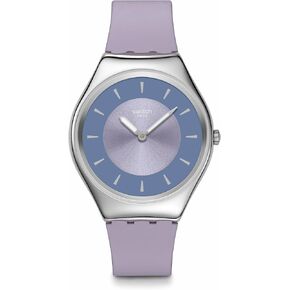 Swatch Unisex Casual Watch Purple Stainless Steel Quartz LYRICALLY Lavender