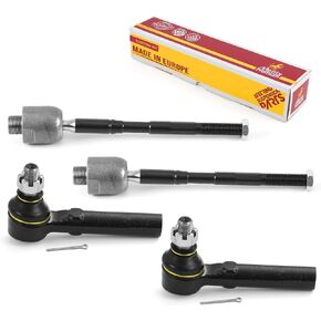 Metrix Premium Chassis Parts - 4 PC Inner & Outer Tie Rod End Kit Fits 2010-2022 Toyota 4Runner, 2010-2014 Toyota FJ Cruiser, Replacement EV801007, ES80895, Made in Europe