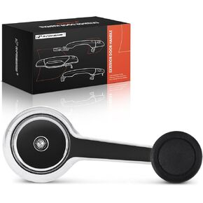 A-Premium Driver or Passenger Side Window Crank Handle Compatible with Jeep Wrangler 1987-1991, Cherokee 1974-1983, Grand Wagoneer 1984-1991, J10 1974-1988, J20 1974-1988, Wagoneer 1974-1983, Chrome