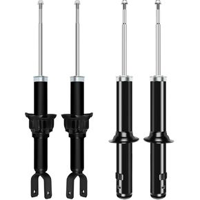 Shocks for Honda,OCPTY Front Rear Shock Absorbers Struts Fit for 1996 1997 1998 1999 2000 for Honda Civic 341203 341198 71291 71292 Pack of 4