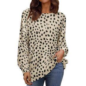 Womens Oversized Sweaters Fall 2024 Crewneck Knit Graphic Printed Pullover Sweater Tops Trendy Outfits