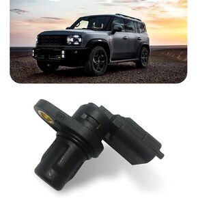 1 PC Car Engine Control System Crankshaft Sensor, Camshaft Position Speed Real-time Monitoring Modified Sensor, Replaces OEM Number F01R00B003 Accessories, Compatible with Chery (Black)