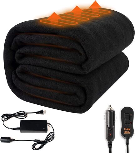 محول SOJOY AC 110-220 فولت إلى تيار مستمر 12 فولت 5 أمبير، مقبس ولاعة سجائر 2 دبوس مزود طاقة لمروحة السيارة ومنقي هواء السيارة وبطانية تسخين السيارة وأجهزة السيارة الأخرى in Kuwait