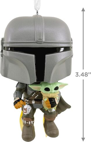 Hallmark Star Wars: The Mandalorian Grogu Funko POP! Christmas Ornament in Saudi Arabia