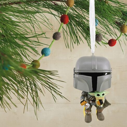 Hallmark Star Wars: The Mandalorian Grogu Funko POP! Christmas Ornament in Saudi Arabia