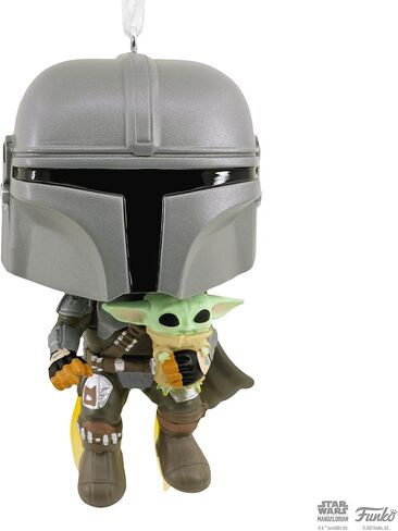 Hallmark Star Wars: The Mandalorian Grogu Funko POP! Christmas Ornament in Saudi Arabia