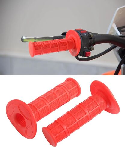 ESEWALAS 7/8 بوصة مقابض الدراجات النارية، مقابض Dirtbike، ملحقات السيارة، مقبض مقود صغير من المطاط الناعم لـ CRF YZF WRF KXF KLX Pit Dirt Bike Motocross Motorcycle Offroad (أرجواني) in Saudi Arabia