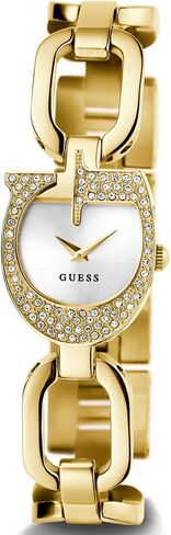 GUESS Silver-Tone Crystal Analog Watch in Saudi Arabia