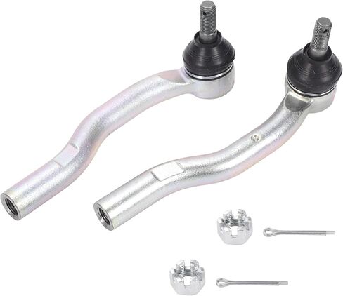 X AUTOHAUX 2 قطعة قضيب ربط خارجي أمامي ينتهي عدة تعليق قضيب ربط التوجيه لتويوتا كامري 02-03 لكزس ES300 02-03 رقم ES3600/ES3601/4546039615/4547039215 in Kuwait