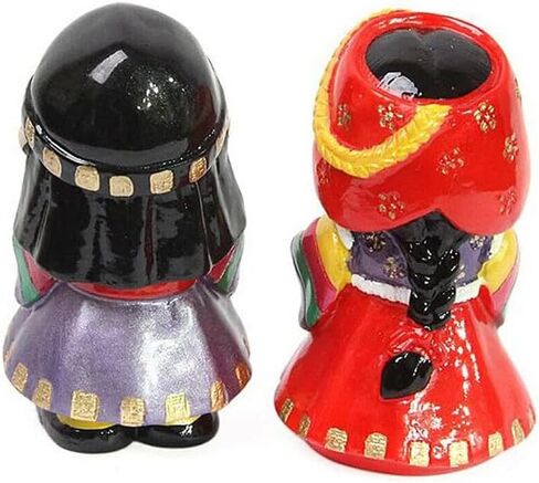 Korean Traditional Folk Decorations Figurine - New Year's Dress 3in Korean Hanbok Handicraft Product Collectible Figurine in Saudi Arabia