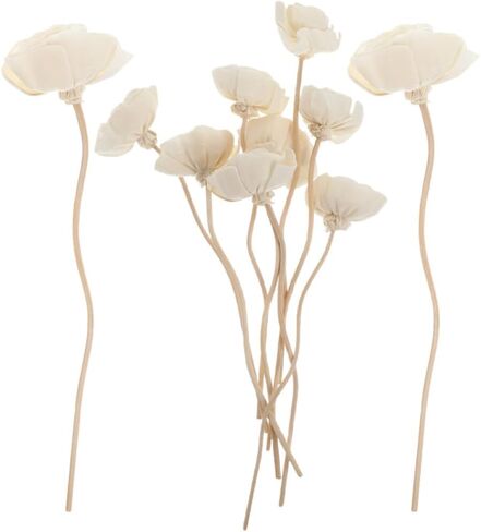 10pcs Essential Oil Diffuser Sticks Artificial Flowers Scented Bottles Artificial Flower Diffuser Sticks Flower Reed Diffuser Pen Refills Brown Lot Inis De Sweet Rattan The Flowers in Kuwait