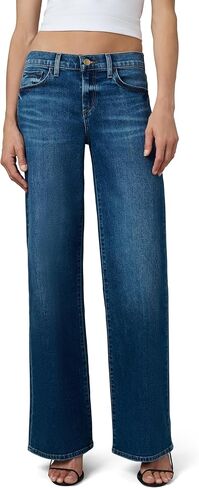 Joe's Women's Lou Low Rise Wide Leg Jeans in Kuwait