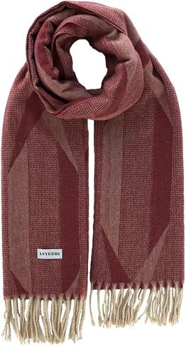 Ladies plaid scarf The gift of a chunky oversized winter warm cashmere shawl in Saudi Arabia
