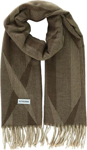 Ladies plaid scarf The gift of a chunky oversized winter warm cashmere shawl in Saudi Arabia