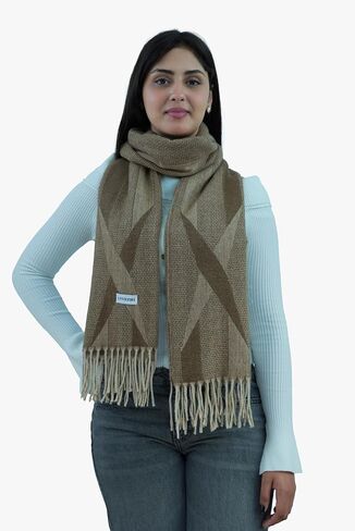 Ladies plaid scarf The gift of a chunky oversized winter warm cashmere shawl in Saudi Arabia