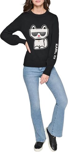 KARL LAGERFELD Women's Soft Everyday Sweater in Saudi Arabia