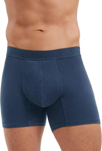 Mens Leakproof Underwear Washable Adult Bladder Protection Incontinence Absorbent Briefs Boxer Shorts Elastic Waistband 60 ML Absorbency (Black XXL) in Saudi Arabia
