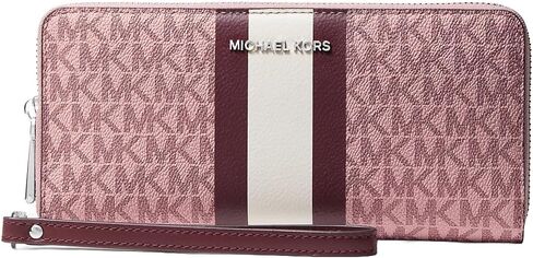 Michael Kors Jet Set Travel Continental One Size (Royal Pink Multi) in Kuwait