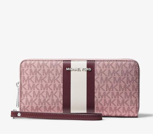 Michael Kors Jet Set Travel Continental One Size (Royal Pink Multi) in Kuwait