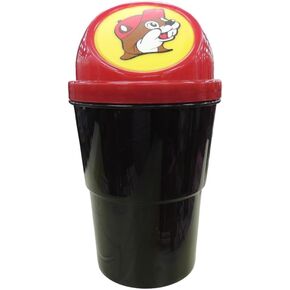 Buc-ee's Auto Vehicle Car Truck Accessories - Sunshade - Window Screen - Cup Coasters - Trash Can - License Plate Frame - Charms - Beaver Logo - Interior (Cup Holder Trash Can)
