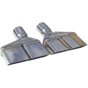 Pypes Performance Exhaust Pypes Performance ExhaustPypes Exhaust EVT88 3" Inlet/Outlet Polished Stainless Steel Slip Fit Rectangle Slant Cut Dual Exhaust Tip for Dodge Challenger-Pair