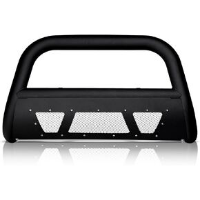 Armordillo USA 7168817 MS Series Bull Bar Fits 2011-2016 Ford F-250/F-350/F-450/F-550 Super Duty - Matte Black W/Mesh Skid Plate