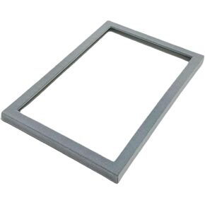 See Through Cover for Velvet Grey Jewelry Trays Premium Grade Drawer Insert Divider Stackable Organizer (top lid for tray)